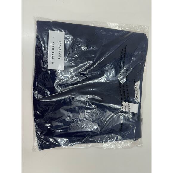 Drapers & Damons Womens Shirt Size Large Blue 3/4 Sleeve Boatneck M14604 - Picture 10 of 11